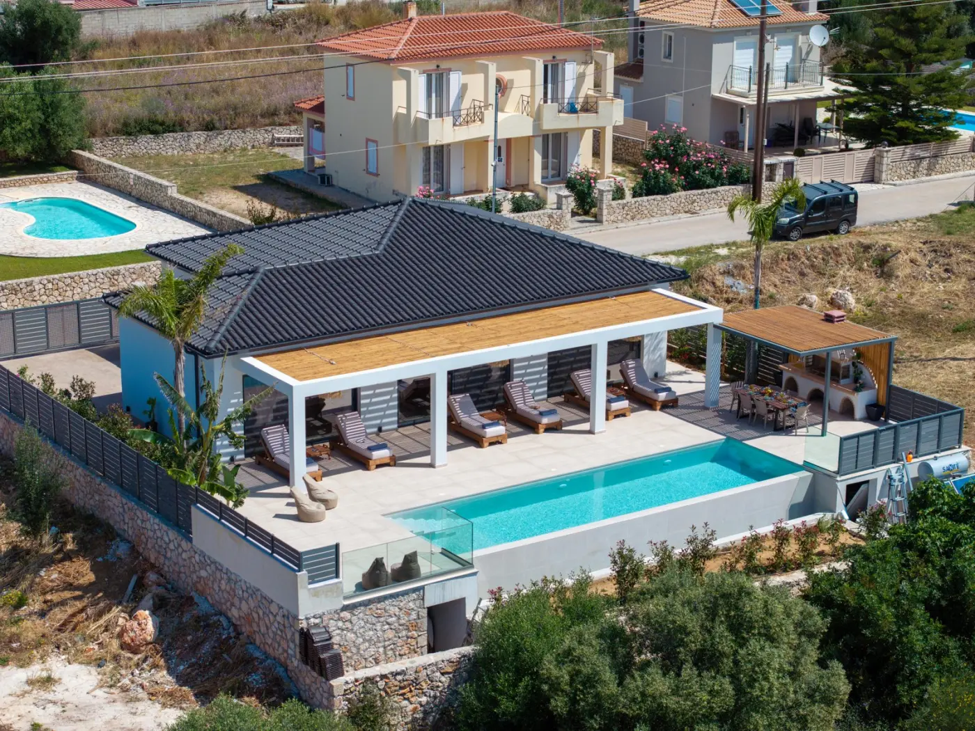 Villa Marku exterior and private pool